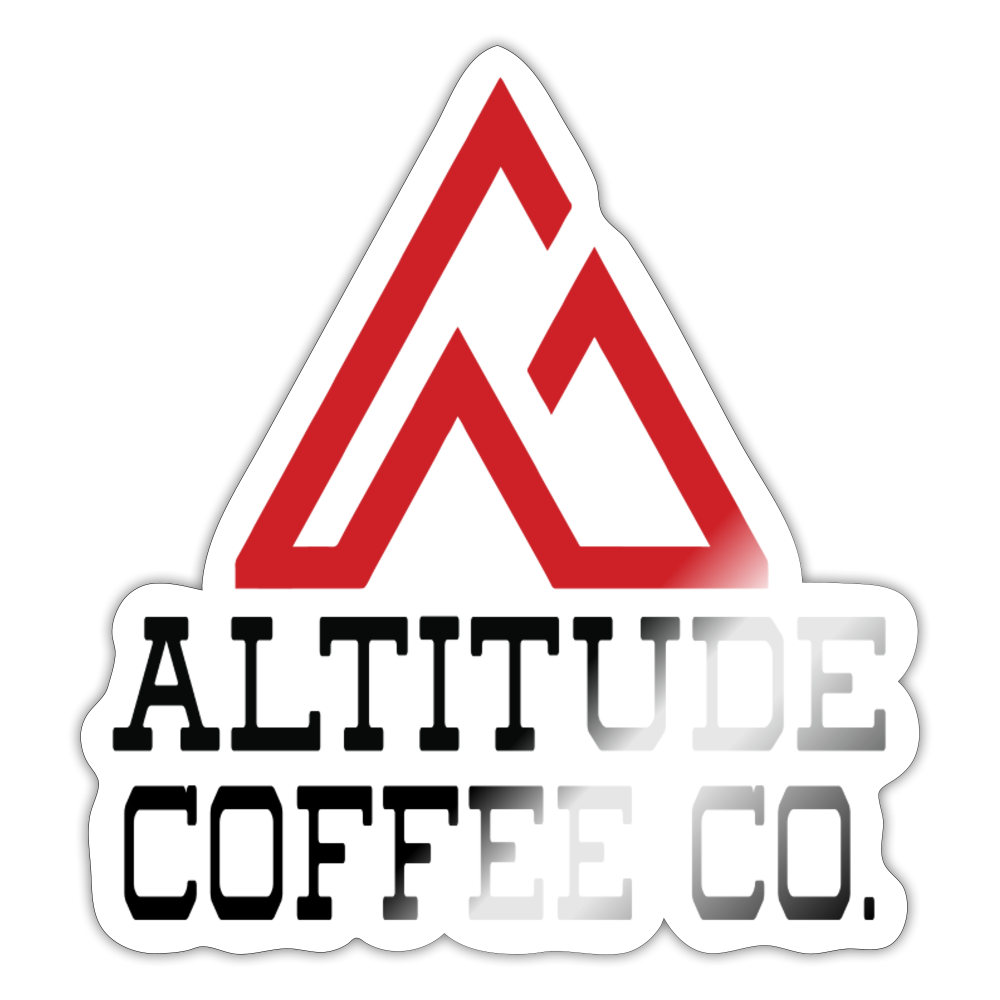 Logo Sticker - white glossy