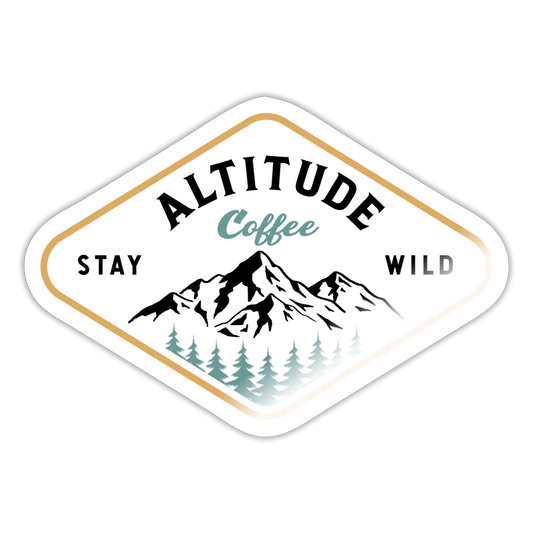 Stay Wild Sticker - white glossy